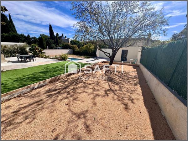 Maison familiale T6 210 m² rénovés avec jardin, piscine et garage