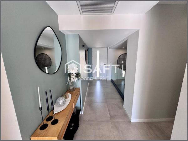 Maison familiale T6 210 m² rénovés avec jardin, piscine et garage