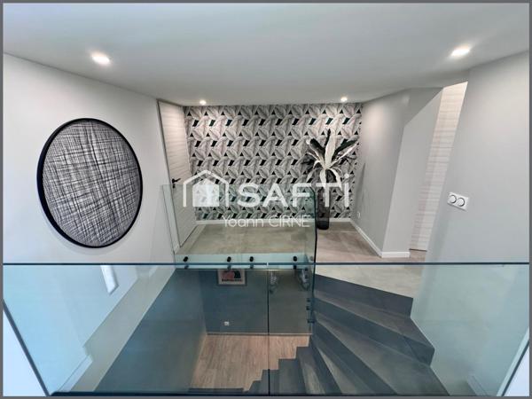 Maison familiale T6 210 m² rénovés avec jardin, piscine et garage