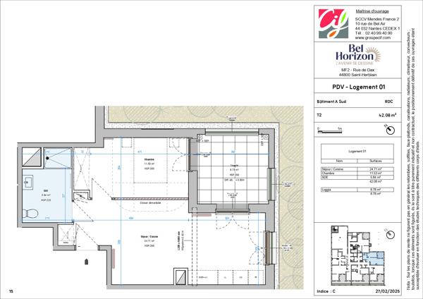 Appartement T2