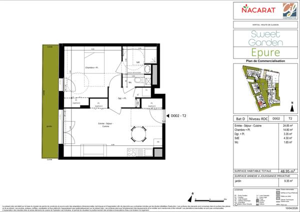 Appartement T2