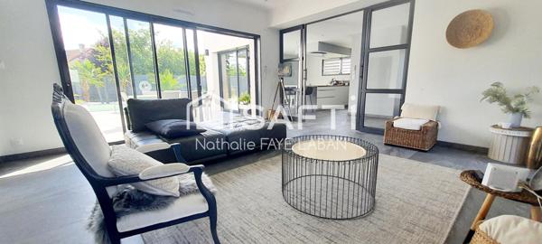 Maison contemporaine  3 chambres avec piscine