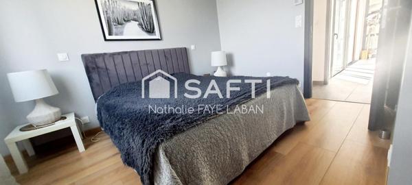 Maison contemporaine  3 chambres avec piscine