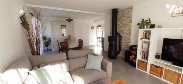 MAISON DE PLAIN PIED SAINTE-CROIX-HAGUE 3 CHAMBRES + Garage + JARDIN