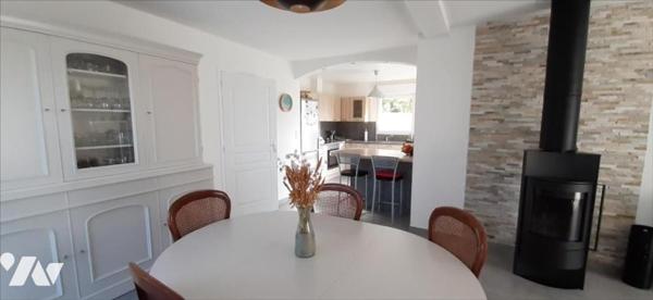 MAISON DE PLAIN PIED SAINTE-CROIX-HAGUE 3 CHAMBRES + Garage + JARDIN