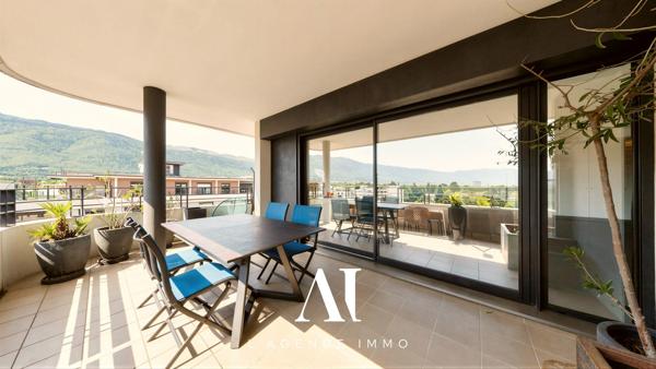Appartement T4 de 130 m² Park Jean Monnet étage 6/7 Balcon Garage double Saint-Genis-Pouilly 01630