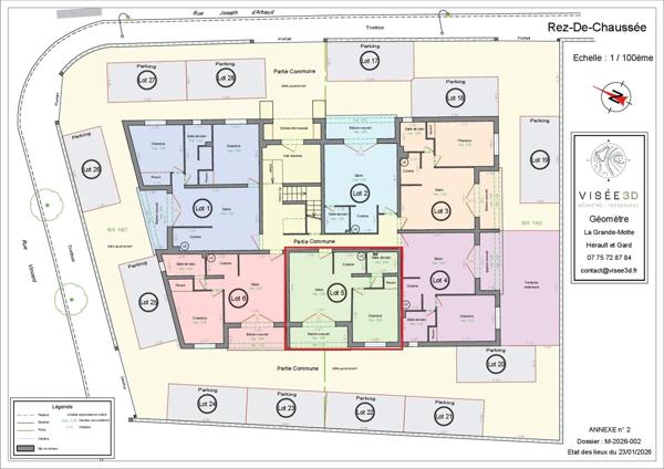 Le Grau-du-Roi (30240) APPARTEMENT T2 RDC, 33 m², TERRASSE – Centre du GRAU-du-ROI