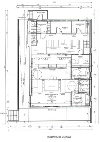 Local commercial de 230 m²
