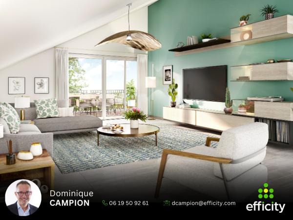 Appartement 3 pièces - 73 m²