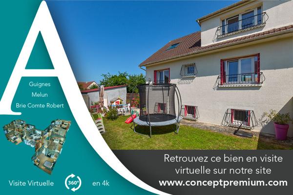 Maison 4 chambres sur sous-sol total