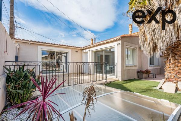 Maison individuelle rénovée avec piscine et garage à proximité des plages