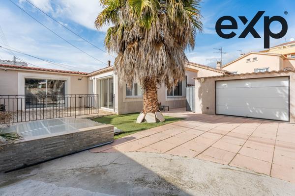 Maison individuelle rénovée avec piscine et garage à proximité des plages