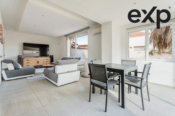 Maison individuelle rénovée avec piscine et garage à proximité des plages