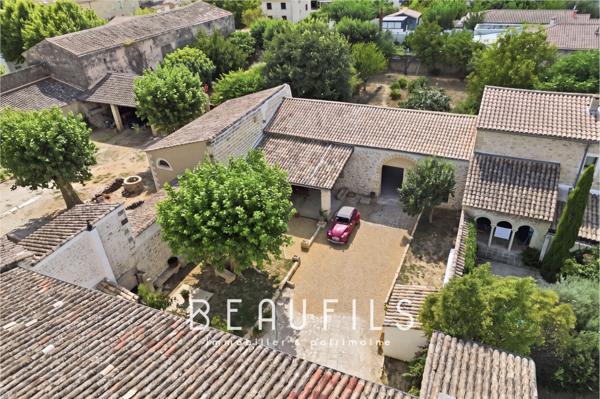 Exclusivité. Maison de maître vigneronne aux portes de Nîmes
