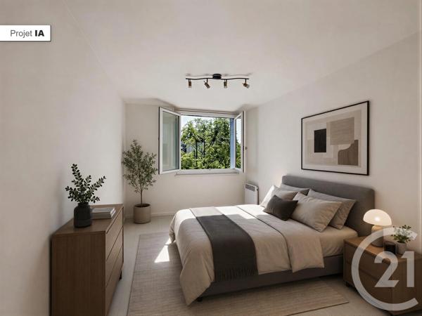 Appartement F3 à vendre  3 pièces - 57 m 2   FEYZIN  - 69