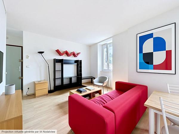 Appartement Aix Les Bains 3 pièces 48.69 m2 dernier étage avec ascenseur vue panoramique et coeur de ville