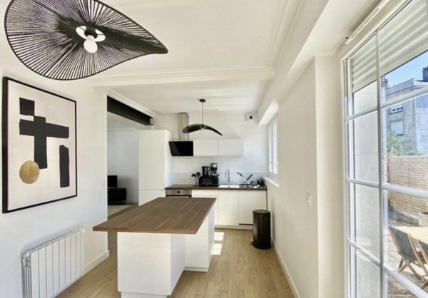 Appartement T3 de charme au cœur du triangle d’Or d’Angers avec terrasse de 55m²