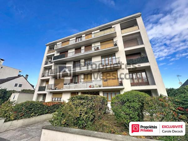 Appartement T3, vue dégagée, 2 balcons