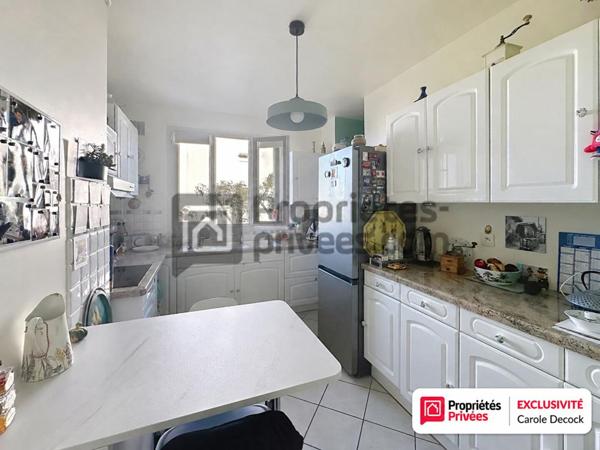 Appartement T3, vue dégagée, 2 balcons