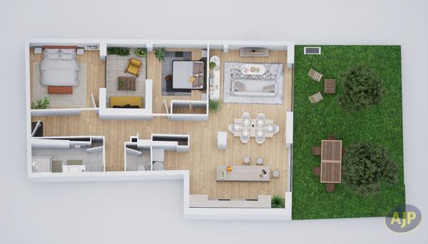 Vente appartement Lanton : 445 000 € - AJP Immobilier Andernos les Bains