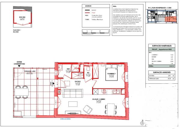 Dax (40100) DAX - T2 neuf dans une résidence entièrement rénovée