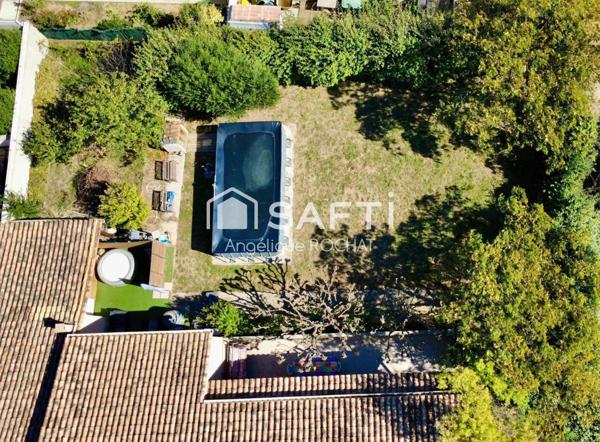 A Fontès (34320) - Maison T5 156m2 + studio - Terrain 1120m2