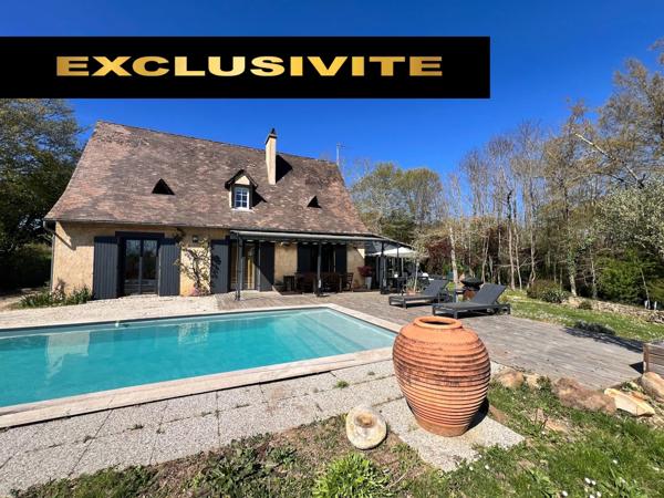 Maison avec piscine à Saint-Sauveur, 10 mins de Bergerac