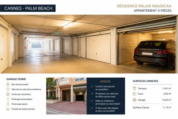 Appartement à vendre 4 pièces 92 m² Cannes