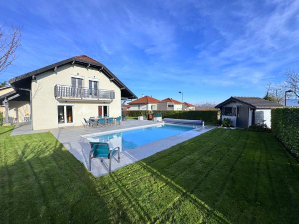 Maison T5 Piscine 800m² de jardin Thoiry (01710)