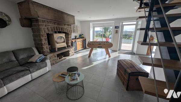 Maison en pierres rénovée