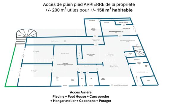 Paillé (17470) SPECIAL INVESTISSEUR propriété avec 2 maisons Piscine Pool House Hanger atelier sur parcelle de 3000m²