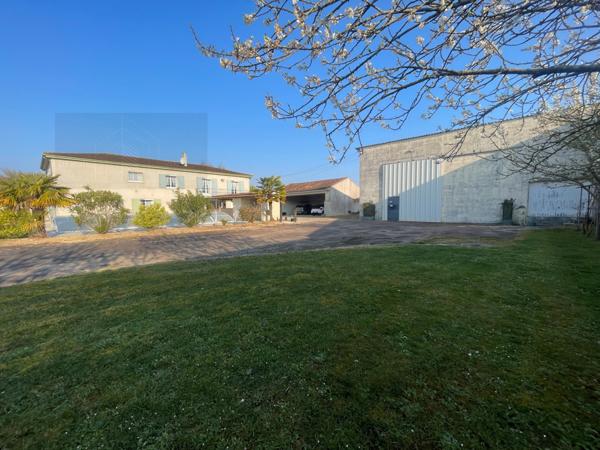 Paillé (17470) SPECIAL INVESTISSEUR propriété avec 2 maisons Piscine Pool House Hanger atelier sur parcelle de 3000m²