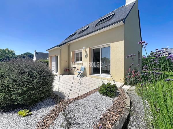 Maison à vendre proche plage de Beg Lann -Terrain de 800 m² et accès bateau