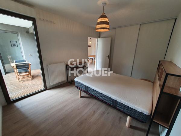 T2 meublé + Balcon + Pkg