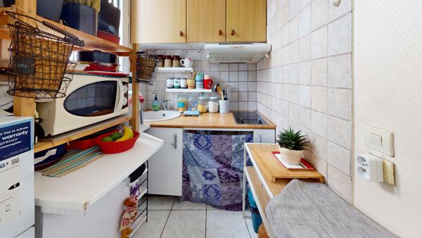 Studio de 25.53m² Paris 20ème