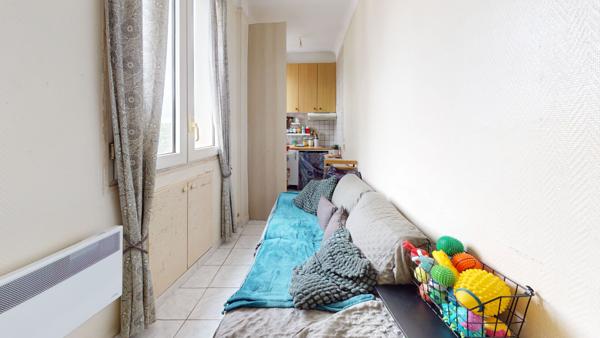 Studio de 25.53m² Paris 20ème