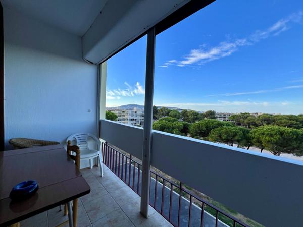 A louer - T1 - à l'année - Balaruc Les Bains - 24,09 avec vue parc