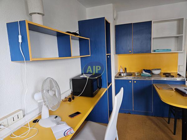 Appartement à louer Nantes : 1 pièces, 21m² avec 0 chambre(s) à 600€ - AJP Immobilier Nantes Sud