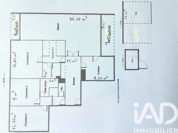 Appartement à vendre 5 pièces 101 m² Sceaux