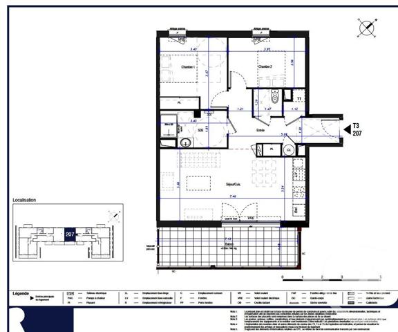 Appartement à vendre  3 pièces - 68,78 m2 CAUTERETS - 65