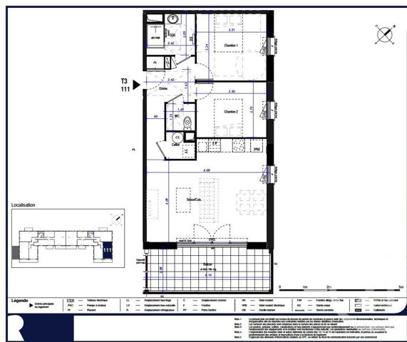 Appartement à vendre  3 pièces - 68,78 m2 CAUTERETS - 65
