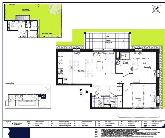 Appartement à vendre  3 pièces - 68,78 m2 CAUTERETS - 65