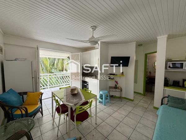 Appartement T2, Anse à l'Ane, piscine, meublé