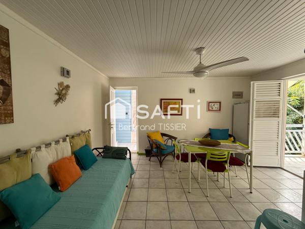 Appartement T2, Anse à l'Ane, piscine, meublé