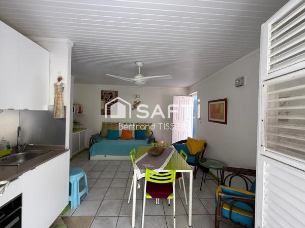 Appartement T2, Anse à l'Ane, piscine, meublé