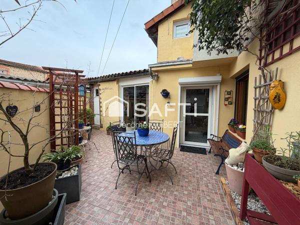 MAISON DE VILLE – 116 m² – 3 chambres – terrasse