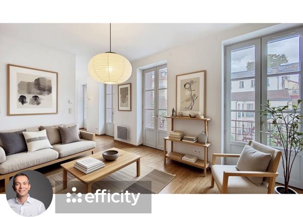 Appartement 2 pièces - 44 m² Exclusivité efficity
