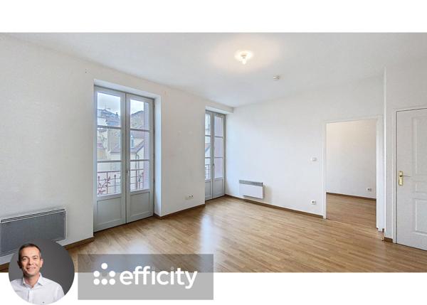 Appartement 2 pièces - 44 m² Exclusivité efficity