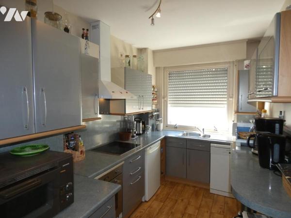 Tourcoing centre ville bel appartement 3 chambres avec cave et garage privatif