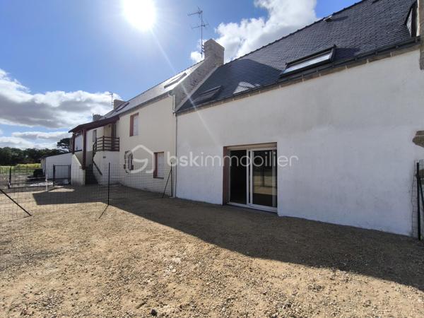 BELZ – En exclusivité, découvrez cet appartement en duplex, niché au sein d'une authentique longère en pierre pleine de caractère, dans un environnement privilégié à pied des commerces et des magnifiques sentiers de la Ria d'Étel.

Il se compose, au rez-de-chaussée, d’une pièce de vie d'environ 30m² avec cuisine ouverte, un dégagement avec rangement ainsi que des toilettes indépendantes. À l'étage, un large palier dessert deux pièces à usage de chambres et une salle de bain, offrant un agencement fonctionnel et agréable.

À l'extérieur, vous profiterez d'une terrasse d'environ 40m2, parfait pour les beaux jours, ainsi que deux places de stationnement.

Les atouts qui font la différence :
- Appartement en duplex, sans aucun voisin au-dessus, offrant le confort et la tranquillité d'une maison 
- Situé dans une copropriété de seulement 5 lots avec de faibles charges, aucune procédure en cours et des travaux récemment réalisés
- Un emplacement privilégié avec tous les commerces accessibles à pied et les chemins de promenade de la Ria d'Étel au départ de l'appartement

Vendu libre de toute occupation, ce bien constitue une excellente opportunité, que vous recherchiez une résidence principale pleine de charme, un pied-à-terre en Bretagne ou un investissement locatif dans un secteur particulièrement recherché.

Une adresse où il fait bon vivre, alliant authenticité, tranquillité et qualité de vie.

Contactez dès aujourd'hui Elizabeth Philbert pour organiser votre visite. Photos complémentaires et dossier complet disponibles sur demande.